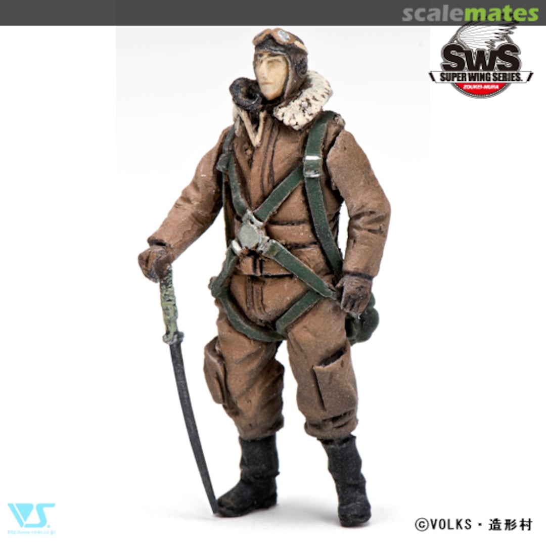 Boxart Standing Pilot Figure SWS48-01-F02 Zoukei-Mura Boxart Standing Pilot Figure SWS48-01-F02 Zoukei-Mura