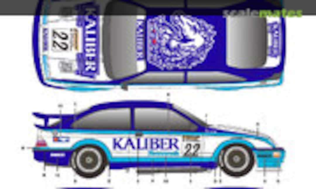 1:24 Ford Sierra RS500 BTCC Kaliber (SK Decals SK-24060)