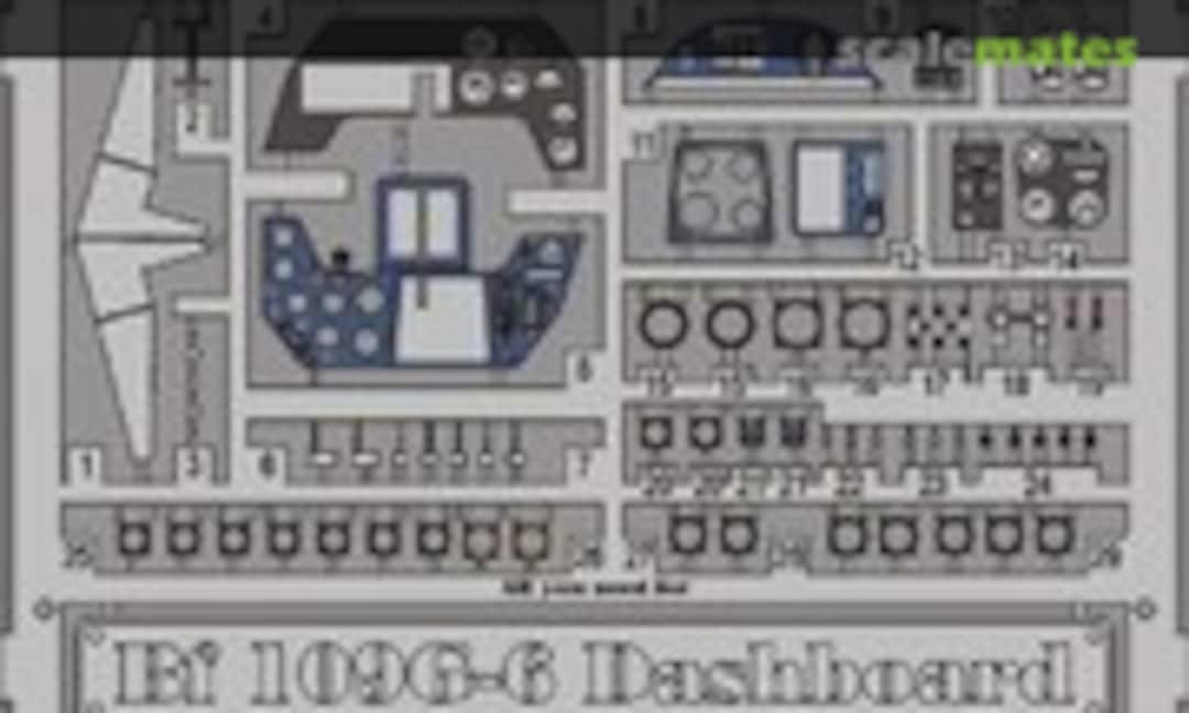 1:32 Bf 109 G-6 dashboard (Eduard 33006) 33006