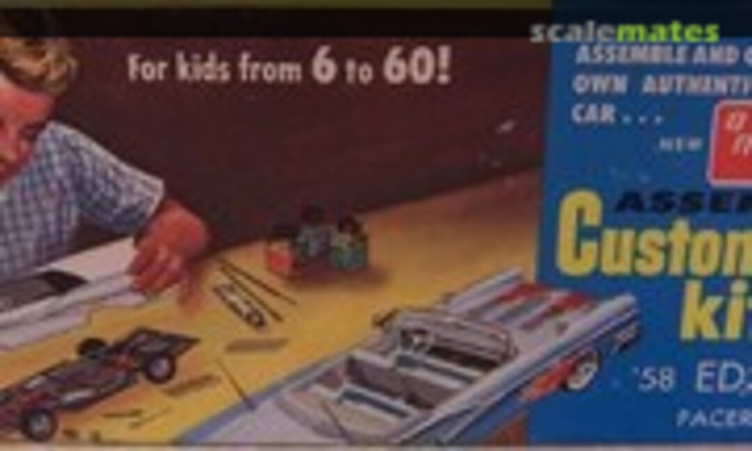 1:25 '58 Edsel Pacer Convertible (AMT 8EK)