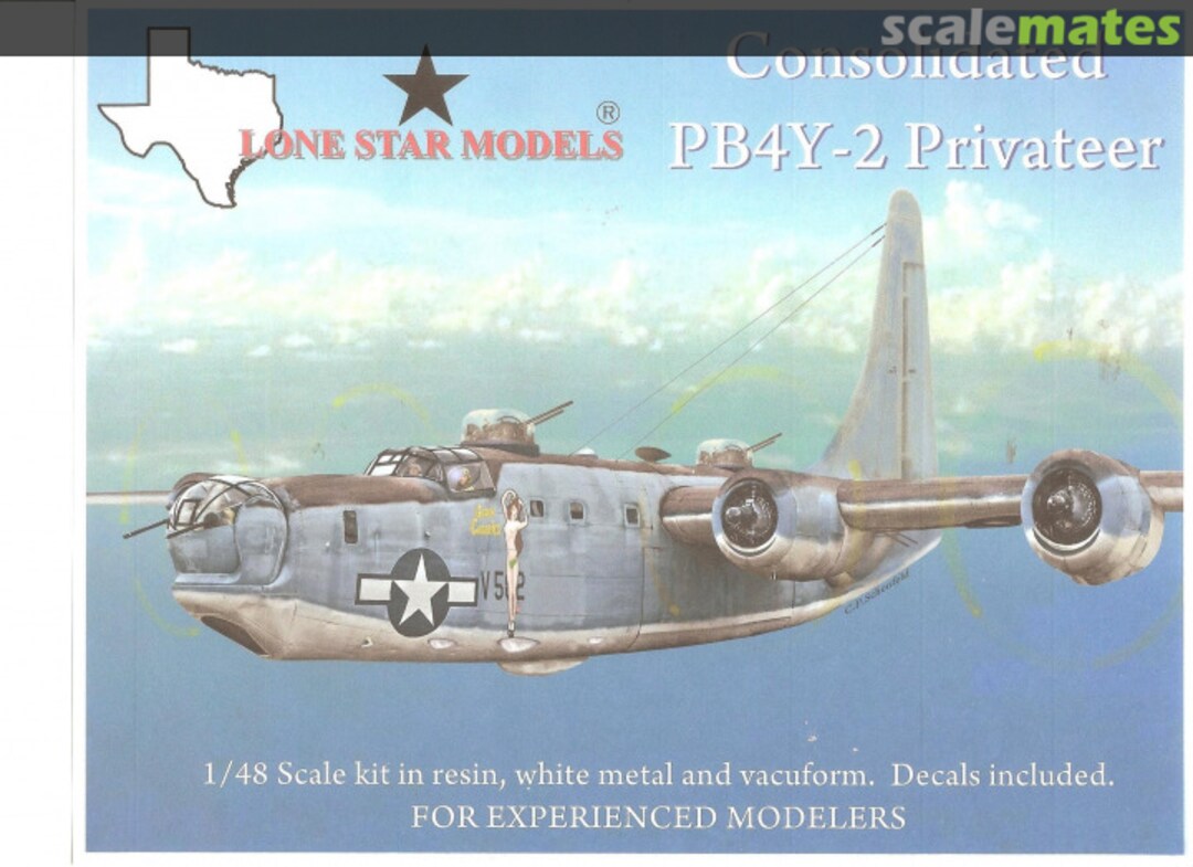 Boxart PB4Y-2 Privateer LSM 480723 Lone Star Models