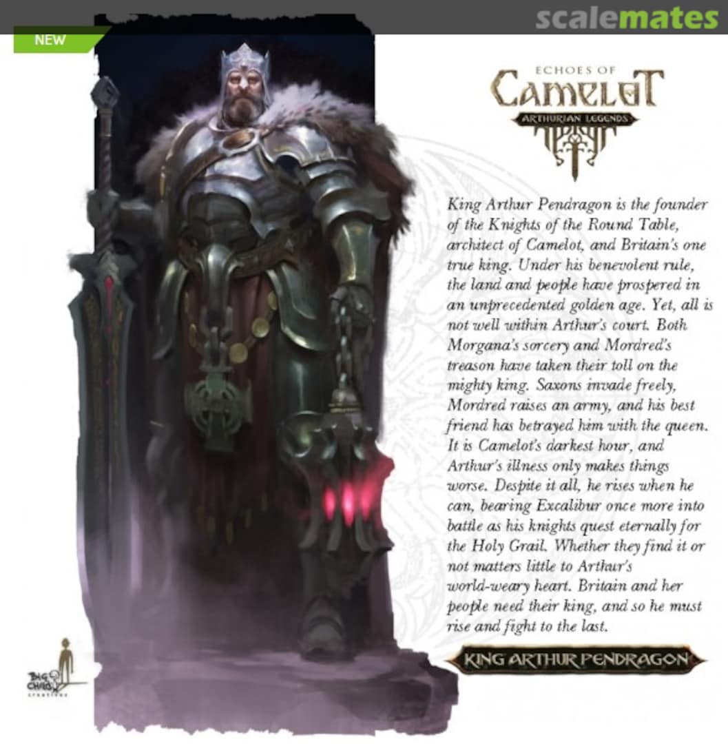 Boxart KING ARTHUR PENDRAGON BCEC75010 Big Child Creatives Boxart KING ARTHUR PENDRAGON BCEC75010 Big Child Creatives