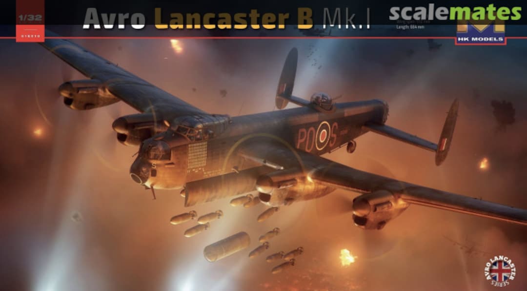 Boxart Avro Lancaster B Mk. I 01E010 HK Models Boxart Avro Lancaster B Mk. I 01E010 HK Models