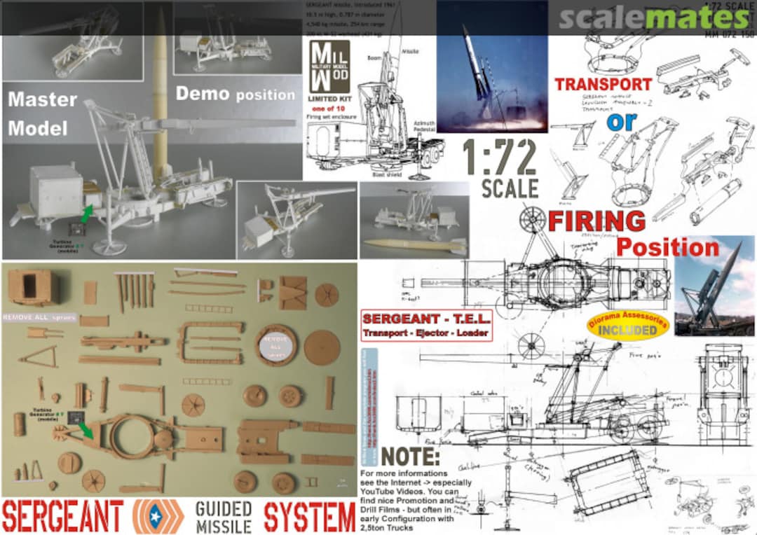 Contents MGM-29 SERGEANT Guided Missile System MM 072 150 Mil Mod Contents MGM-29 SERGEANT Guided Missile System MM 072 150 Mil Mod
