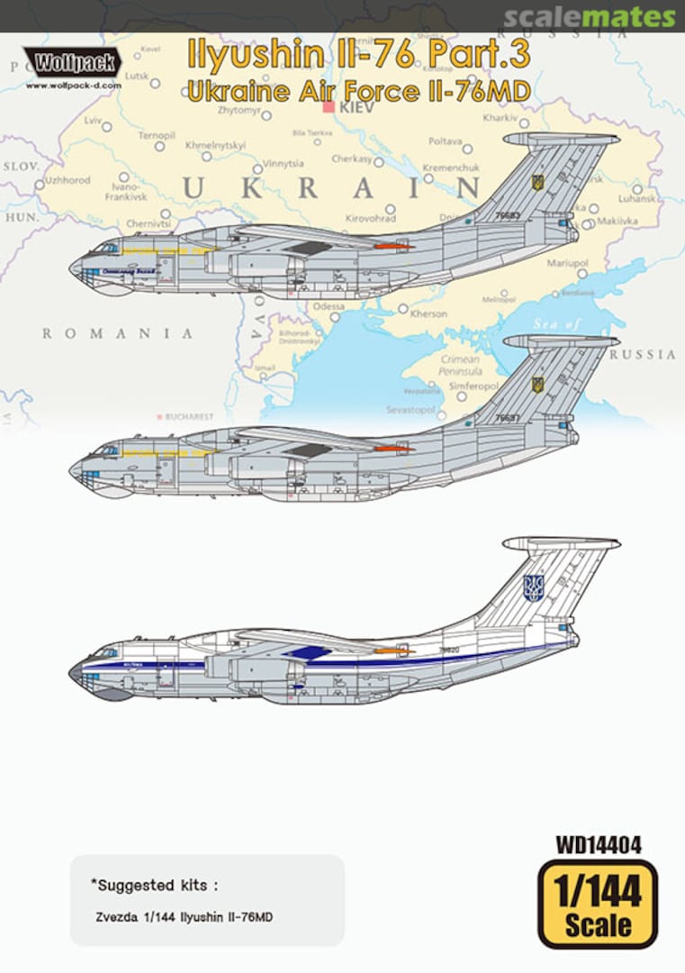 Boxart Ilyushin Il-76 Part.3 WD14404 Wolfpack Boxart Ilyushin Il-76 Part.3 WD14404 Wolfpack