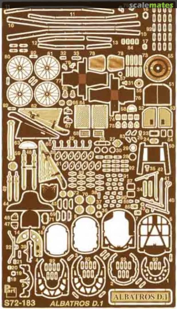 Boxart Albatros D.I S72-183 Part Boxart Albatros D.I S72-183 Part