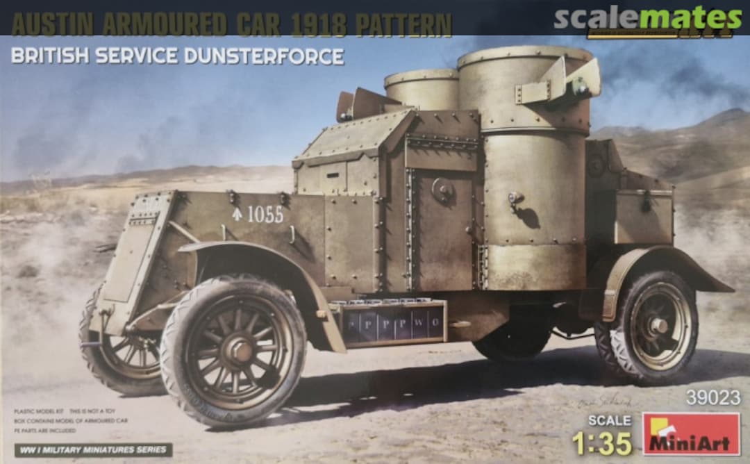 Boxart Austin Armoured Car 1918 Pattern 39023 MiniArt Boxart Austin Armoured Car 1918 Pattern 39023 MiniArt