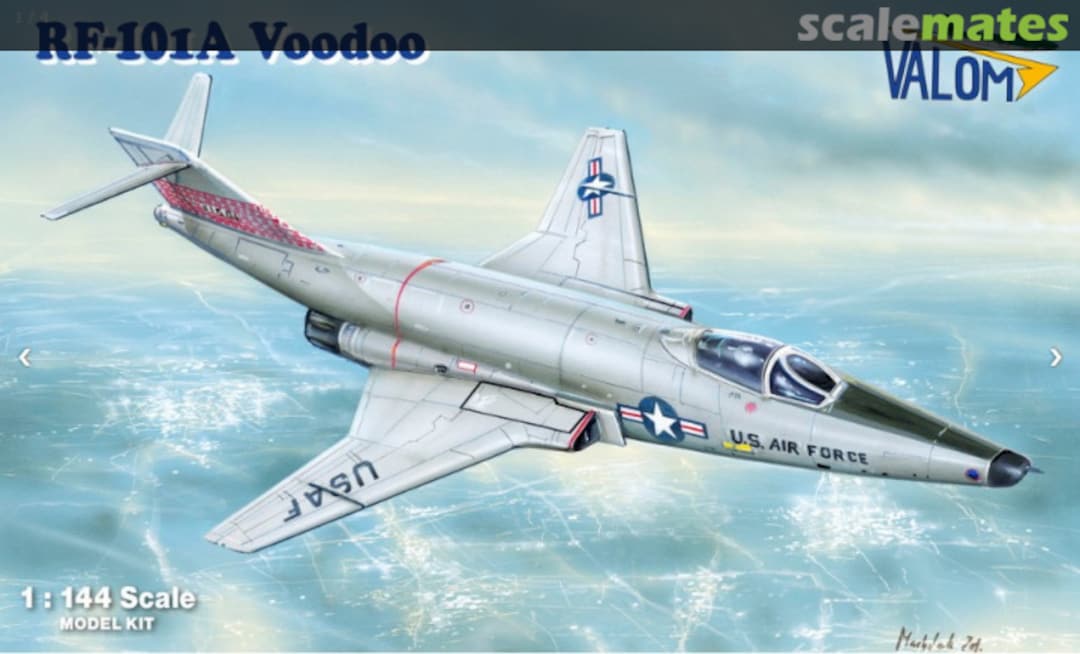 Boxart McDonnell RF-101A Voodoo 14441 Valom Boxart McDonnell RF-101A Voodoo 14441 Valom