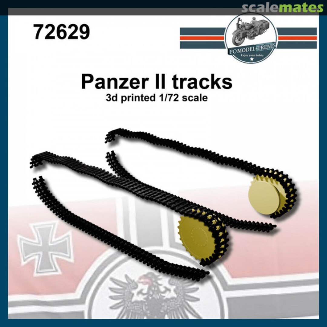 Boxart Panzer II tracks 72629 FC Model Trend Boxart Panzer II tracks 72629 FC Model Trend
