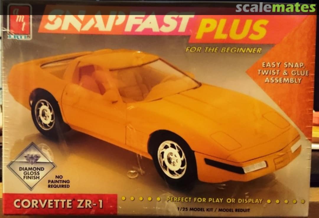 Boxart Corvette ZR-1 6658 AMT/ERTL Boxart Corvette ZR-1 6658 AMT/ERTL