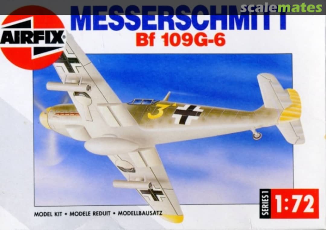 Boxart Messerschmitt Bf 109G-6 01072 Airfix Boxart Messerschmitt Bf 109G-6 01072 Airfix