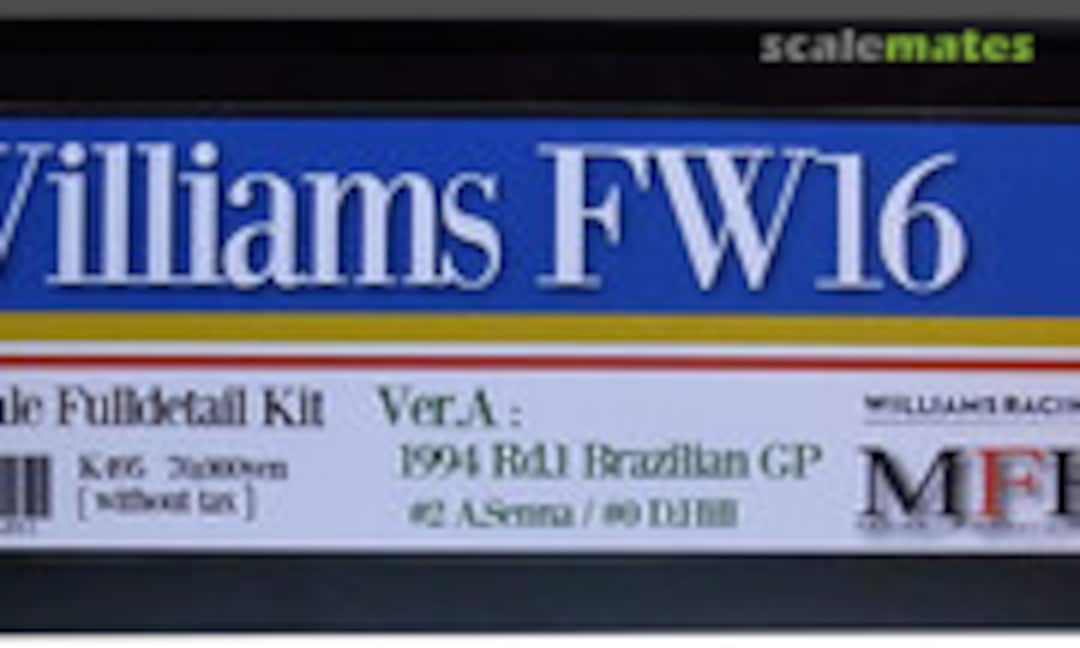 1:12 Williams FW16 (Model Factory Hiro K-495)