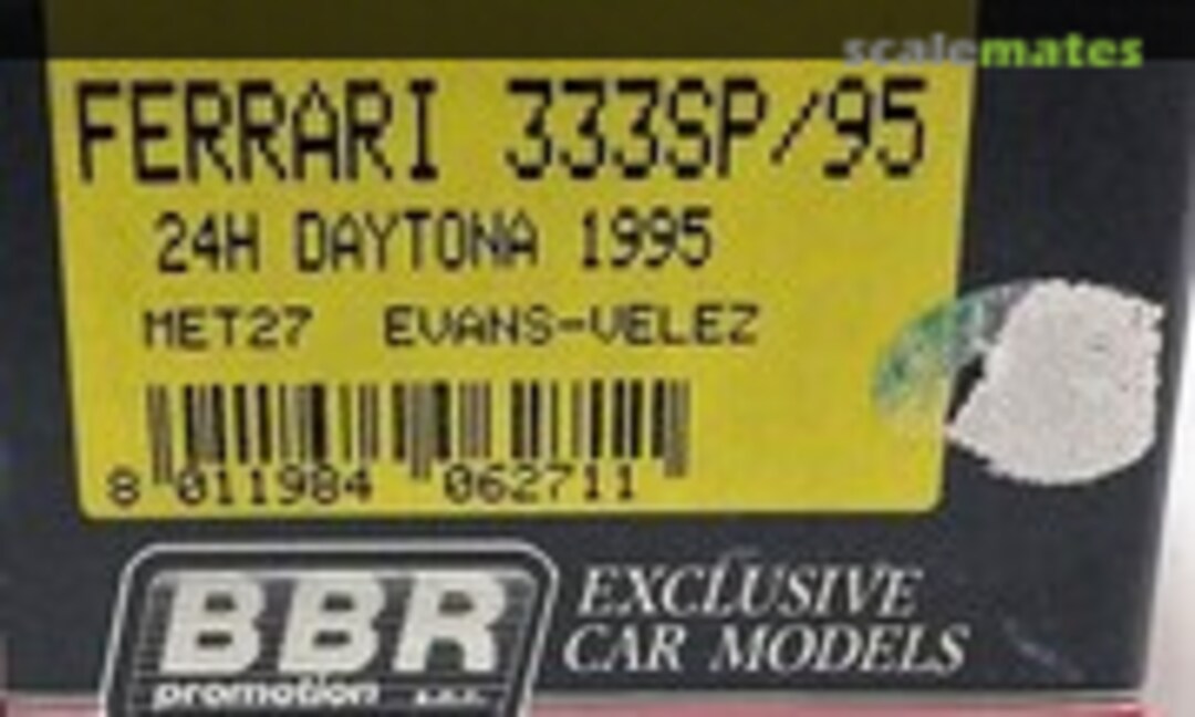 Ferrari 333 SP/95 &quot;APEX&quot; (BBR MET27)