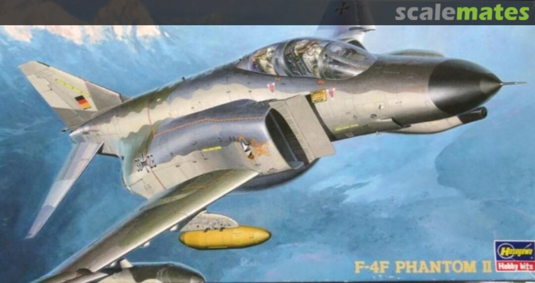Boxart McDonnell Douglas F-4F Phantom II 02703 Hasegawa Boxart McDonnell Douglas F-4F Phantom II 02703 Hasegawa