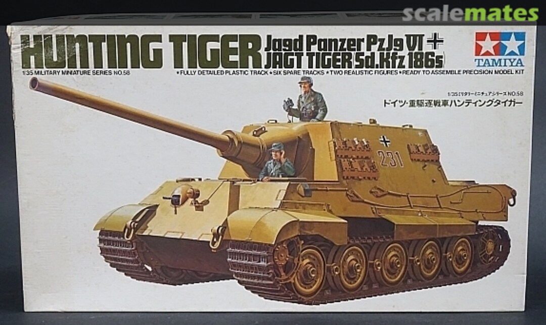 Boxart Jagd Panzer PzJg VI MM158 Tamiya