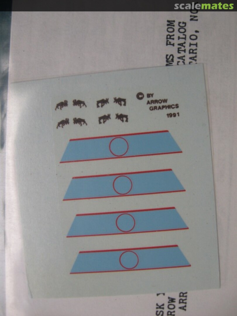 Boxart CF-116 - 419 "Moose" Squadron Fin Stripes B-62-72 Arrow Graphics Boxart CF-116 - 419 "Moose" Squadron Fin Stripes B-62-72 Arrow Graphics