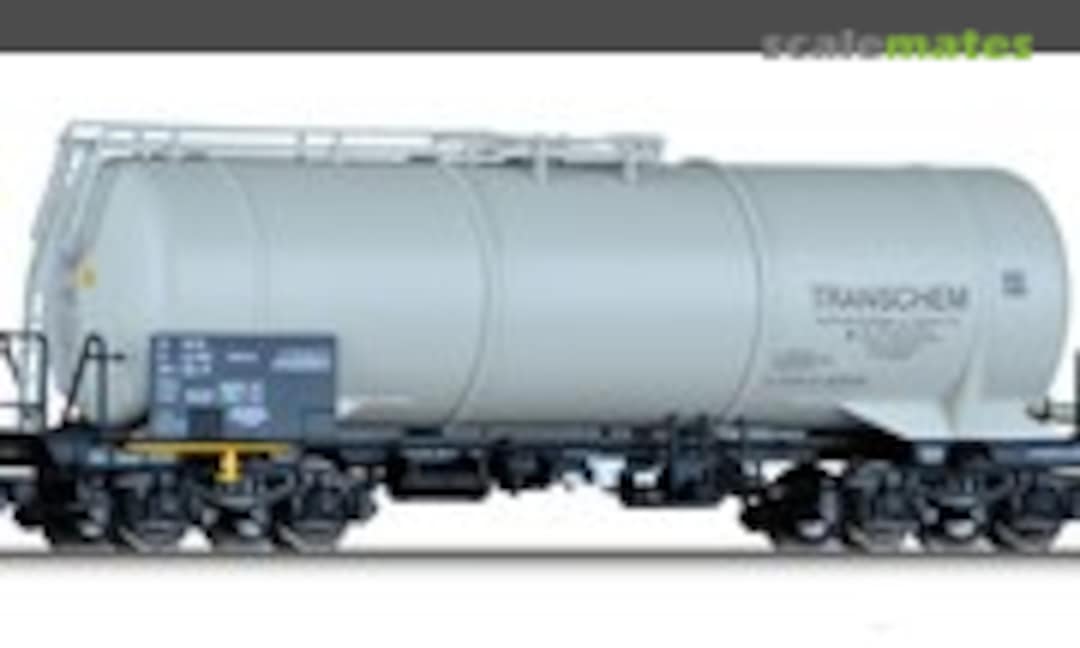 Kesselwagen Zaes TRANSCHEM eingestellt bei (PKP)-Cargo (Tillig 76653)