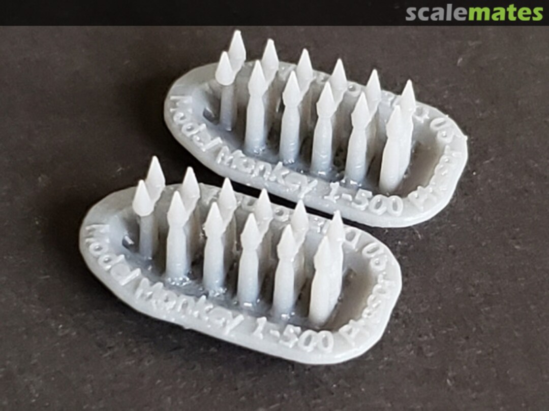 Boxart Phasor 90 Paired-cone Antennas (set of 12) MM500-Phasor90 Model Monkey Boxart Phasor 90 Paired-cone Antennas (set of 12) MM500-Phasor90 Model Monkey