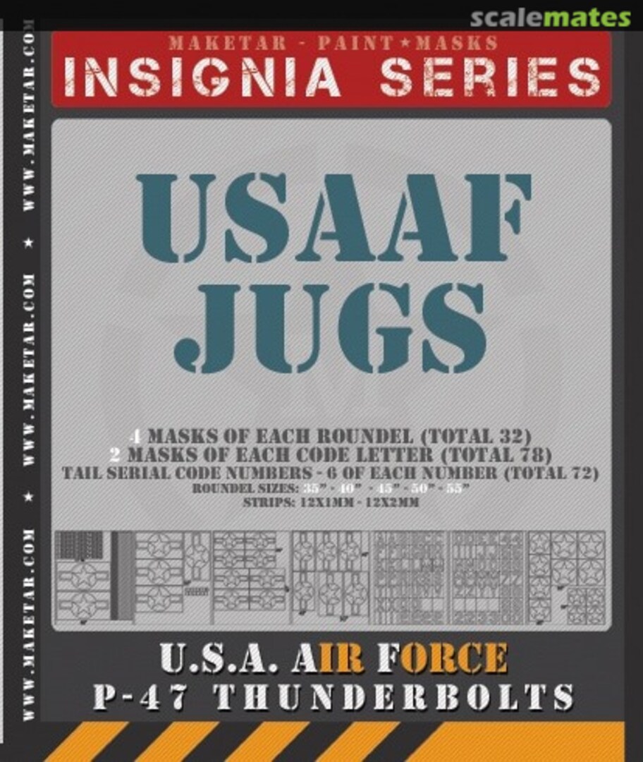 Boxart USAAF P-47 Thunderbolts MM32042 Maketar Boxart USAAF P-47 Thunderbolts MM32042 Maketar
