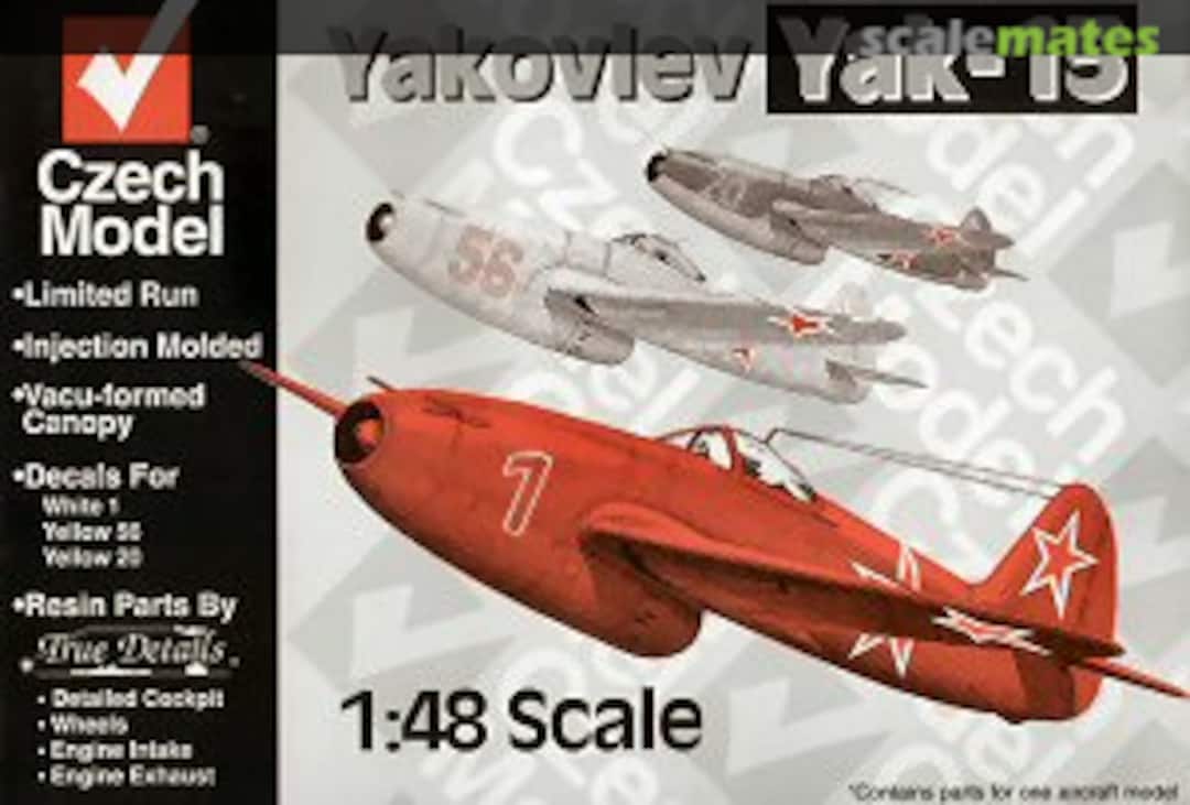 Boxart Yakovlev Yak-15 4804 Czech Model