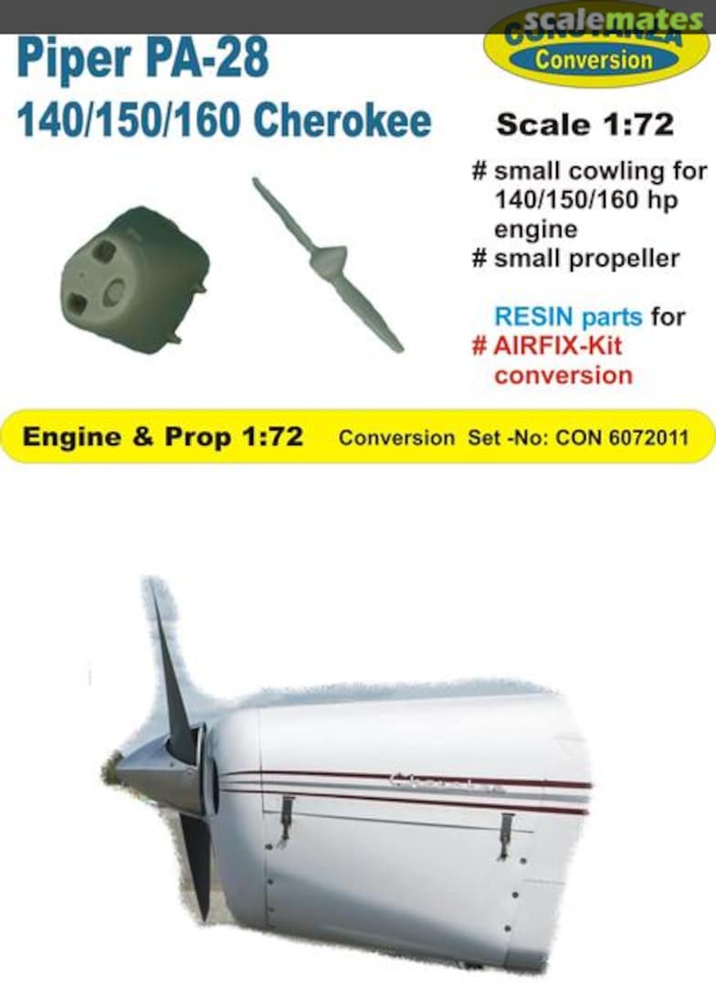 Boxart Piper PA-28 140/150/160 Cherokee conversion CON 6072011 Constanza Kit Boxart Piper PA-28 140/150/160 Cherokee conversion CON 6072011 Constanza Kit