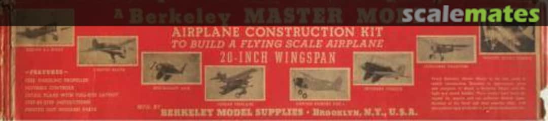 Boxart Brown B-2 Sportplane Berkeley Models Boxart Brown B-2 Sportplane Berkeley Models