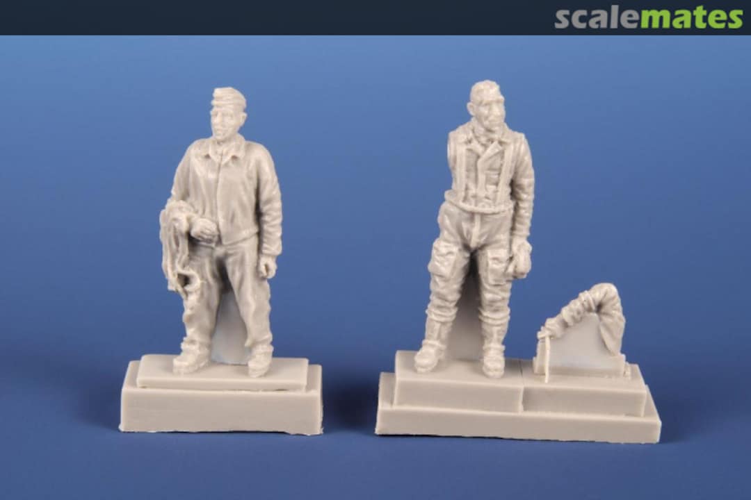 Boxart Bf 109E Ace A. Galland & Mechanic F72369 CMK