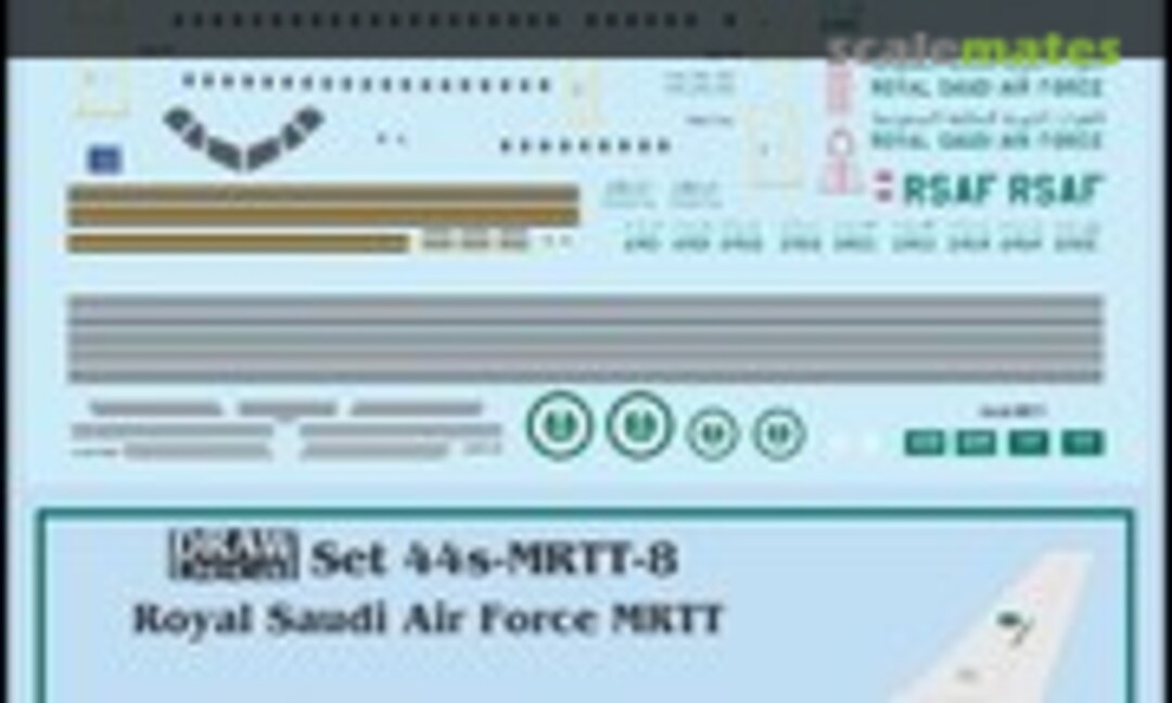 1:144 Royal Saudi Air Force MRTT (Draw Decal 44s-MRTT-8) 44s-MRTT-8