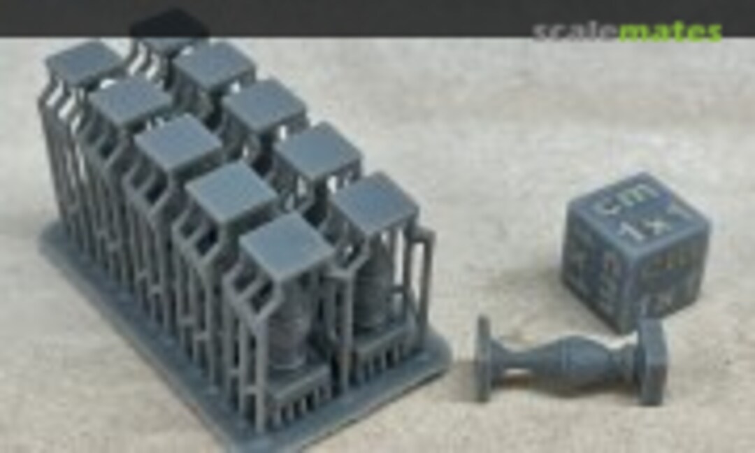 1:48 Baluster - type 2 - 10pcs (EMP3d 48141002) 48141002