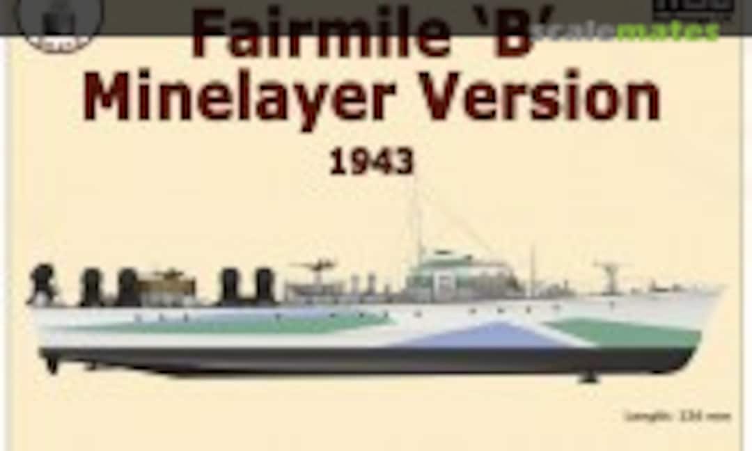 1:144 Fairmile 'B' Minelayer Version (NeOmega NUK 014) NUK 014
