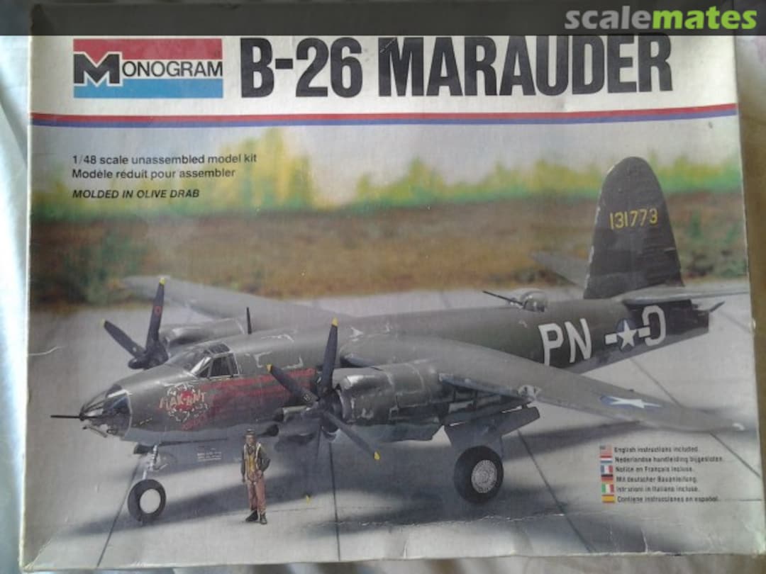 Boxart B-26 Marauder 5501 Monogram Boxart B-26 Marauder 5501 Monogram