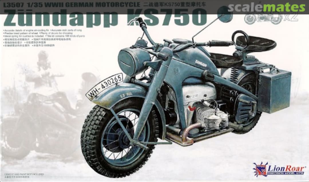 Boxart Zündapp KS750 L3507 Lion Roar Boxart Zündapp KS750 L3507 Lion Roar