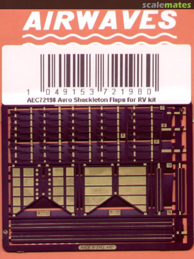 Boxart Avro Shackleton MR.3 Flap Set AEC72198 Airwaves Boxart Avro Shackleton MR.3 Flap Set AEC72198 Airwaves