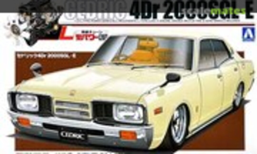 1:24 330 Cedric 4Dr 2000SGL-E (Aoshima 006726)