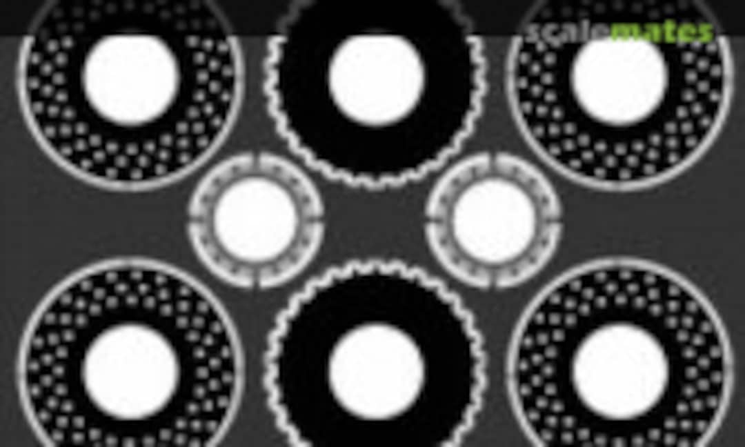 1:24 15" Drilled Disk Brake Rotors (The Model Car Garage MCG-2160) MCG-2160