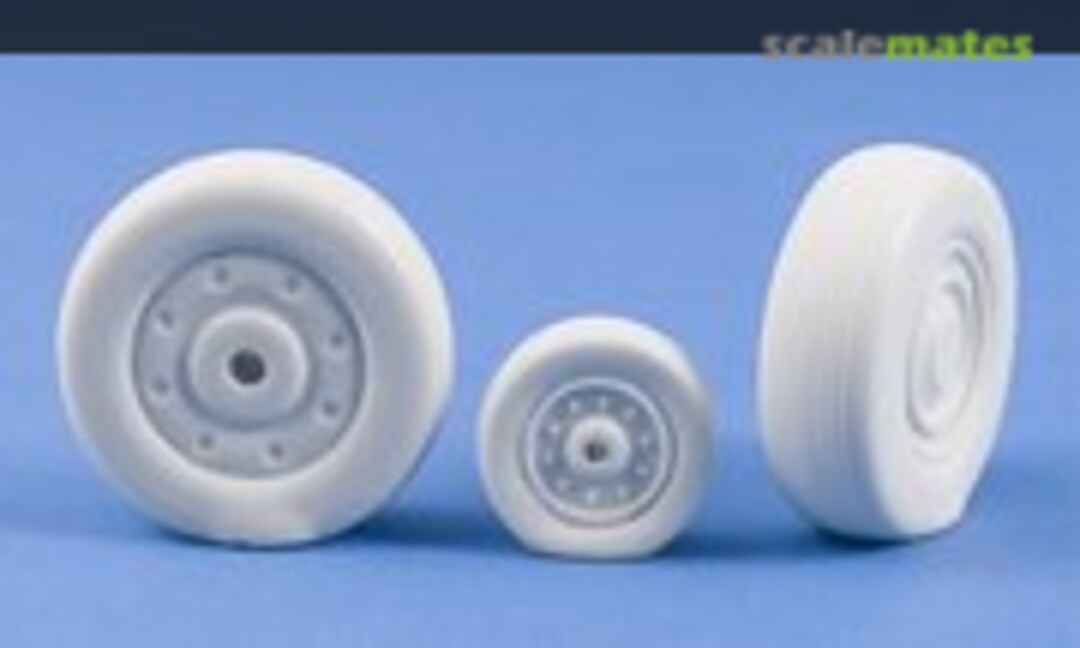 1:32 Su-27 Flanker Weighted Wheels (MasterCasters MST32002) MST32002