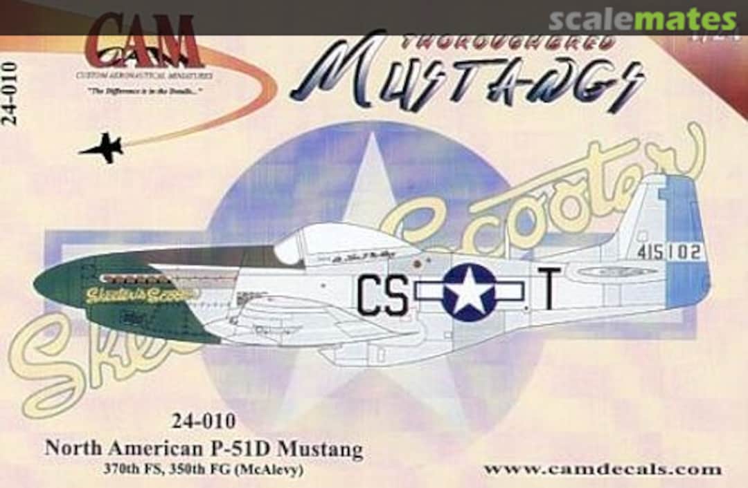 Boxart P-51D Mustang "Skeeter's Scooter", 370th FS/359th 24010 CAM Boxart P-51D Mustang "Skeeter's Scooter", 370th FS/359th 24010 CAM