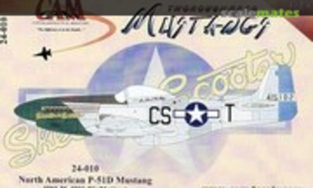 1:24 P-51D Mustang "Skeeter's Scooter", 370th FS/359th (CAM 24010) 24010