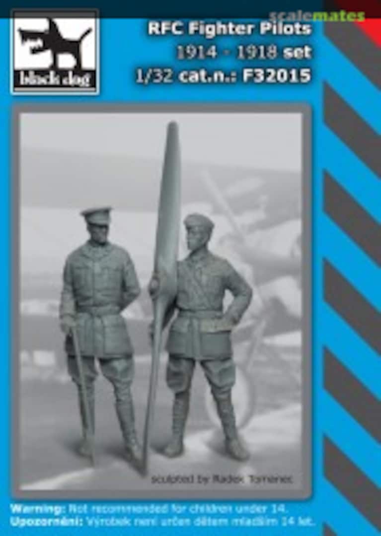 Boxart RFC Fighter pilot Set F32015 Black Dog Boxart RFC Fighter pilot Set F32015 Black Dog