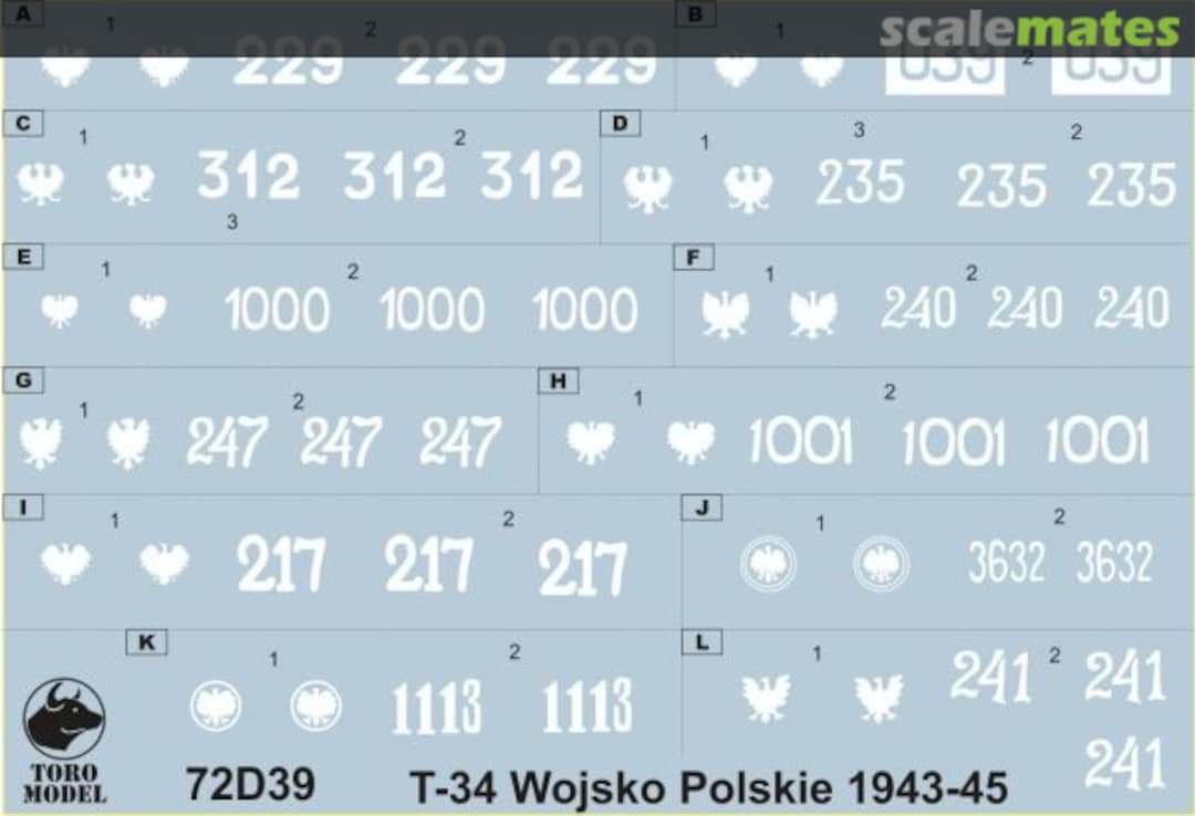 Boxart T-34 tanks 72D39 ToRo Model Boxart T-34 tanks 72D39 ToRo Model