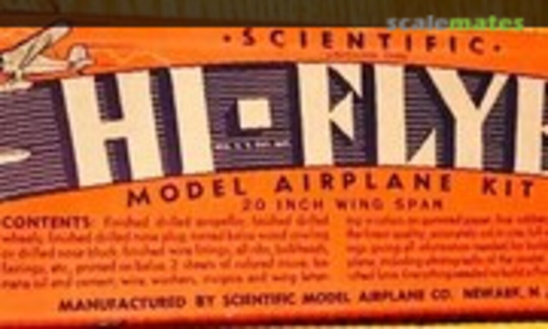 1:19 Curtiss P-6E Hawk (Scientific )