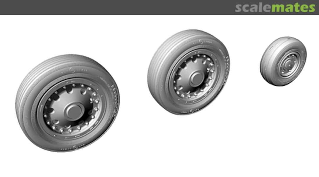 Boxart F-104C Wheels Q48383 CMK Boxart F-104C Wheels Q48383 CMK