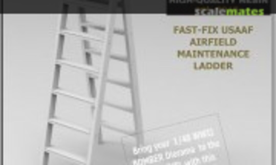 1:48 WWII USAF Crew Maintenance Ladder (RESIN2detail 48092) 48092