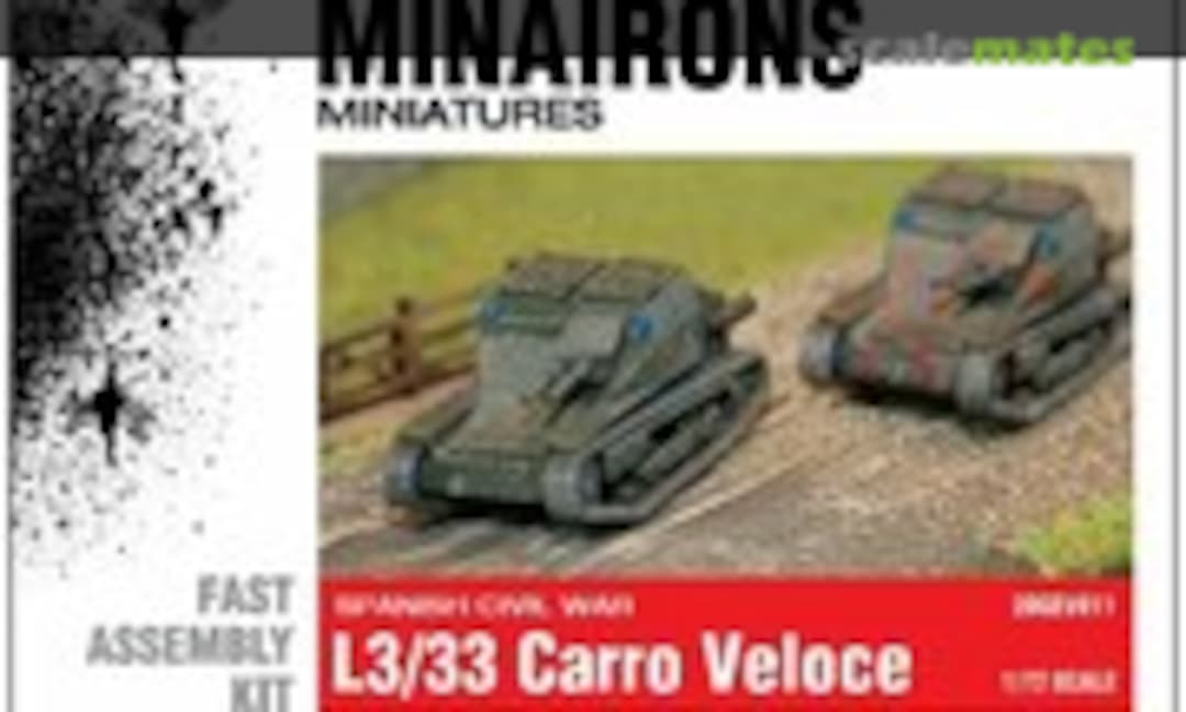1:72 L3/33 Carro Veloce (Minairons Miniatures 20GEV011)