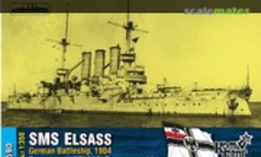 1:350 SMS Elsass - 1904 (Combrig 3590WL) 3590WL