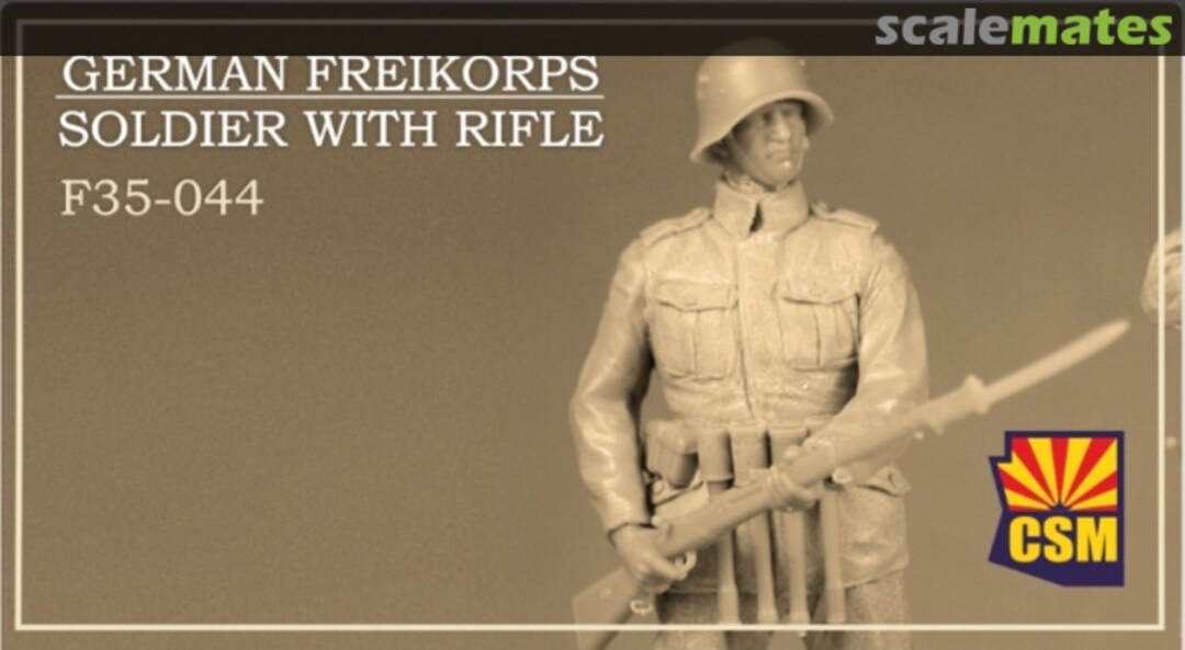 Boxart German Freikorps soldier with rifle F35-044 Copper State Models Boxart German Freikorps soldier with rifle F35-044 Copper State Models