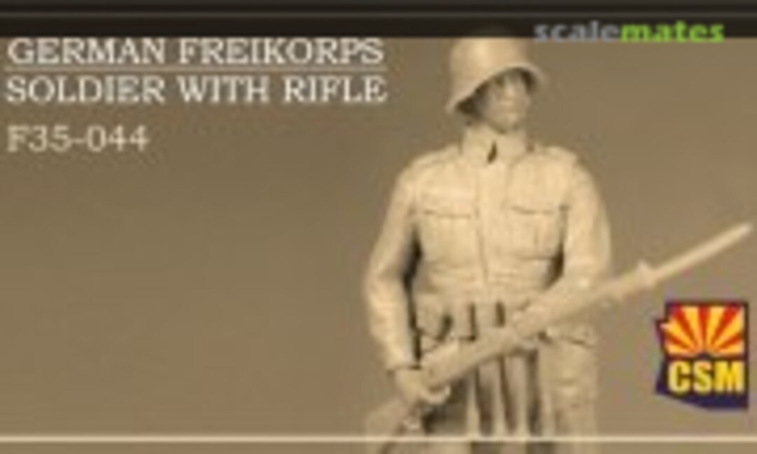 1:35 German Freikorps soldier with rifle (Copper State Models F35-044) F35-044