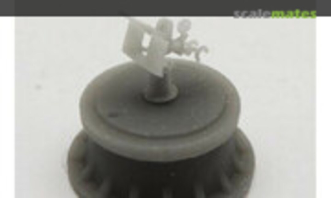 1:350 20mm Oerlikon Gun Elevation 45 (Black Cat Models AC350122B) AC350122B