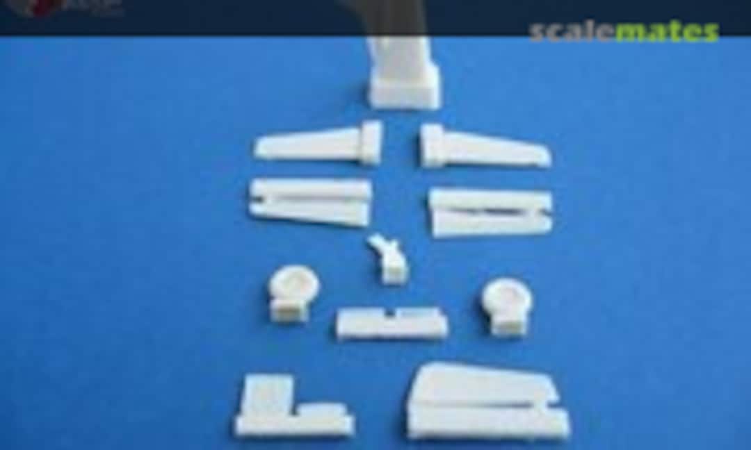 1:72 P-51D Mustang tail, post s/n 44-13902 (Pavla Models U72-26) U72-26