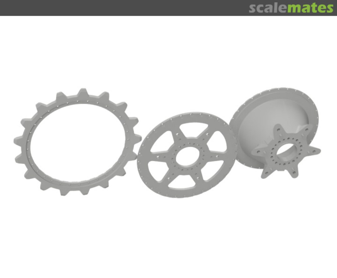 Boxart PzV Panther - disassembled drive sprocket 35170128 EMP3d Boxart PzV Panther - disassembled drive sprocket 35170128 EMP3d